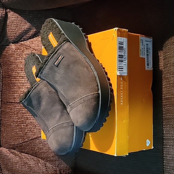 😀 - Rocket Dog Women's Frannb Clog Chocolate - Picture 6 of 9